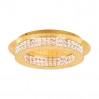 Eglo-PRINCIPE 31.5W Gold & Crystal ceiling light 